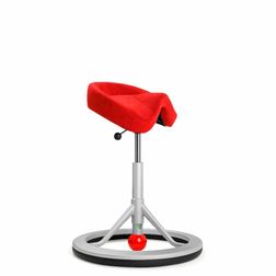 Back App 2.0 Sølvgrå. Rød Alcantara