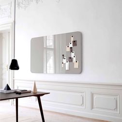 Glastavle Mood Fabric Wall 175x100 cm