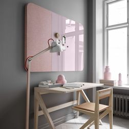 Glastavle Mood Fabric Wall 150x100 cm