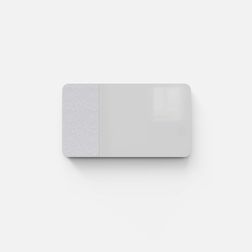 Glastavle Mood Fabric Wall 175x100 cm