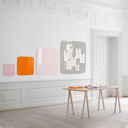 Glastavle Flow Wall 100x100 cm