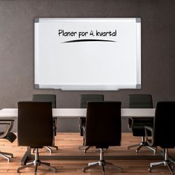 Whiteboard tavle ECO 180x120 cm.