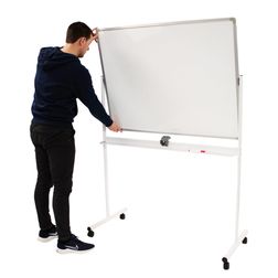 Whiteboard tavle på hjul ECO 180x120 cm