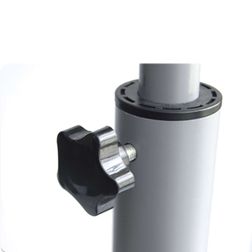 Flipover tavle med rund fod på hjul 65x100h cm.