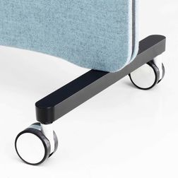EDGE T-fod Blade med hjul, sort