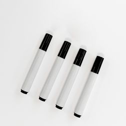 Whiteboardtusser 4 stk. sort