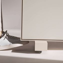 Unit glastavle med akustik, 180x126 cm