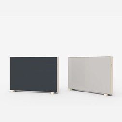 Unit glastavle med akustik, 180x126 cm
