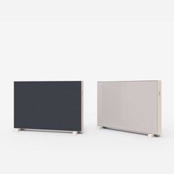 Unit glastavle med akustik, 180x126 cm