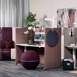 Skærmbås Nordic Light, 80x140x140h cm.