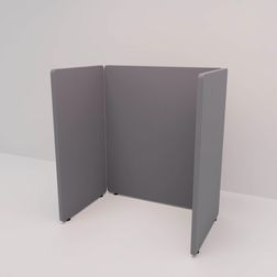 Skærmbås Nordic Light, 80x120x140h cm.