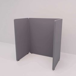 Skærmbås Nordic Light, 80x120x140h cm.