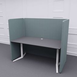 Skærmbås Nordic Light+, 80x160x140h cm.