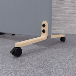 Mobil skærmvæg Nordic Light 140x140