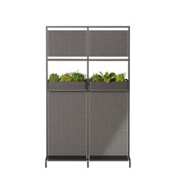 Rumdeler APTO Extend Duo, lysegrå