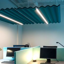 Akustiklampe Scala Ceiling, 160x120 cm.
