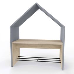 Akustik hytte Half a Hut møderum