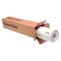 Bantex flipoverpapir kvadreret/blank, 65x98h cm