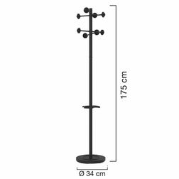 Stumtjener London, sort