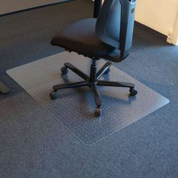 Stoleunderlag Floorlux ECO m/pigge L 150x120 cm.