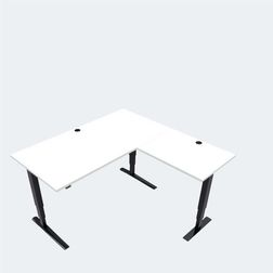Hjørne hæve sænkebord Triform Corner 160x160