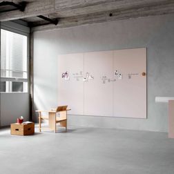 Silk Spaces glastavle, 200x200 cm