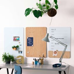 Glastavle Naga ugeplan 50x70 cm