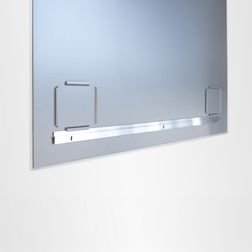 Glastavle InBoard 100x100 cm, hvid