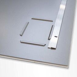 Glastavle InBoard 100x100 cm, hvid