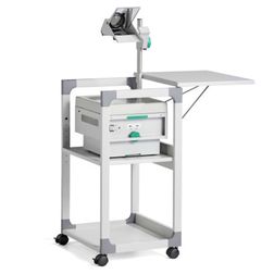 Vogn til projektor/overhead, lysegrå