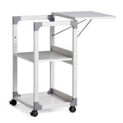 Vogn til projektor/overhead, lysegrå