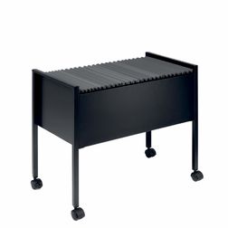 A4-hængemappe vogn, sort