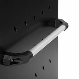 PC-vogn 20 rum med opladning, sort/grå