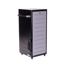 PC-Ladeskab med 10 rum, på hjul