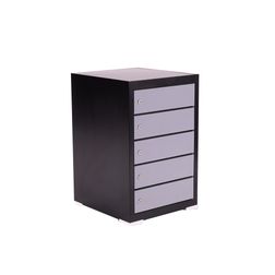 PC-skab med 5 rum, inkl. opladning og cylinderlås