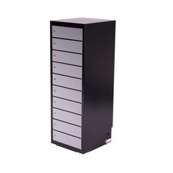 PC-skab med 10 rum, inkl. opladning og cylinderlås