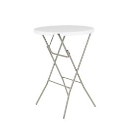 Ståbord American Ø80 cm, klapbart