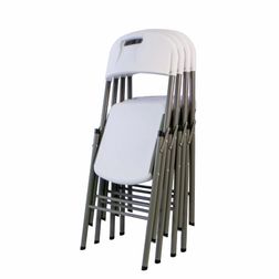 Klapstol American, hvid