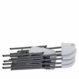 Klapstol American, hvid