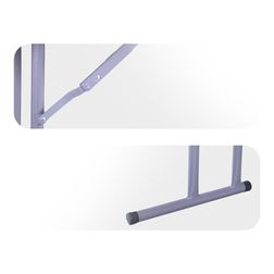 Klapbord American Smalt 45x180 cm, hvid