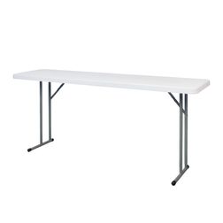 Klapbord American Smalt 45x180 cm, hvid