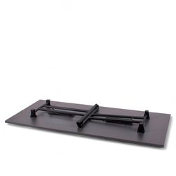 Klapbord Stabelfix Lux II 80x180, sort stel