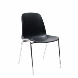 Stabelstol Oporto Xtra, blankt stel