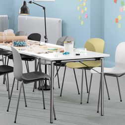 Kantine/mødestol RBM Noor grå