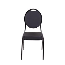 Banquet Classic Banketstol, sort PU