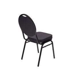 Banquet Classic Banketstol, sort PU
