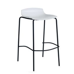 Barstol/højstol Aya, sort stel