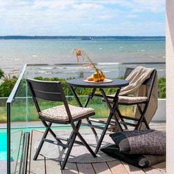 Rundt cafébord Wilkie Ø72 cm