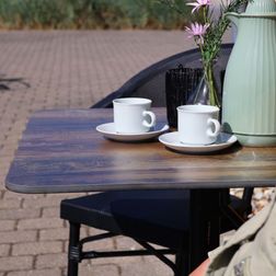 Cafebord Bellini 70x70 cm, m. vip, egelook