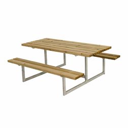 Bord bænkesæt Rustik trykimprægneret